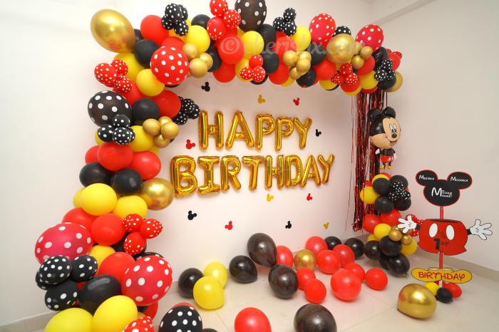 Birthday decoration mickey mouse