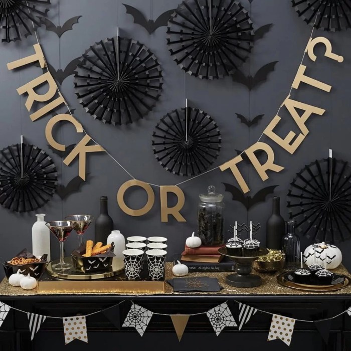 Party decoration ideas for halloween