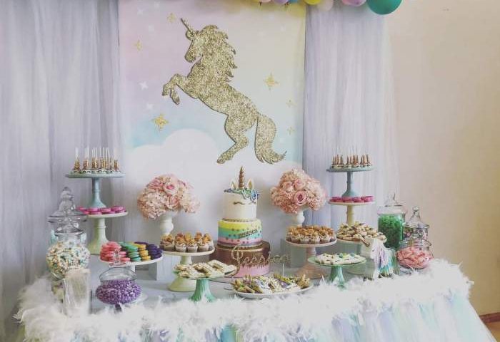 Unicorn birthday decoration ideas