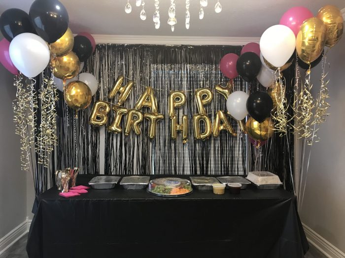 Birthday party decoration ideas at home