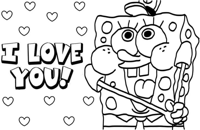 Spongebob as ice cream coloring page