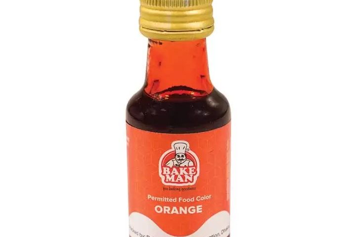 Natural food coloring orange