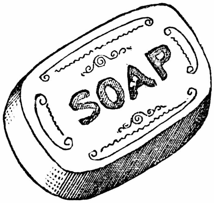 Milk food coloring soap