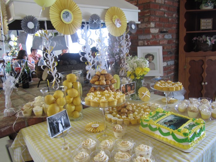 80th birthday party decoration ideas