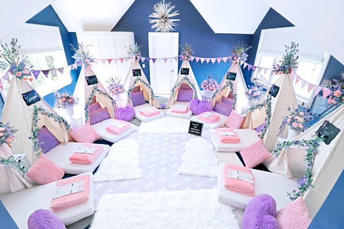 Sleepover slumber teepee activities pijamadas pijama chicas pijamas mantas decoración zimmer mädchen gilrs bday tent hacks escolher álbum casitas cobijas