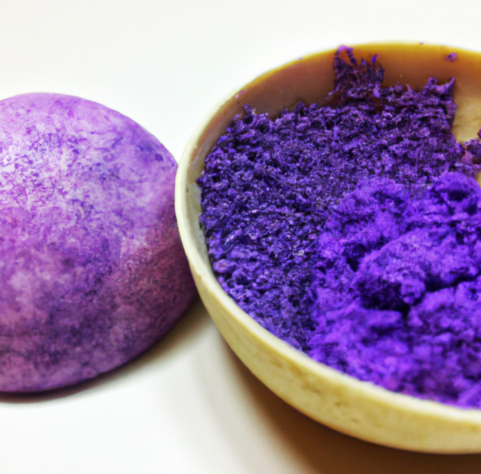 Natural purple food coloring