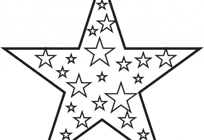 Star coloring pages