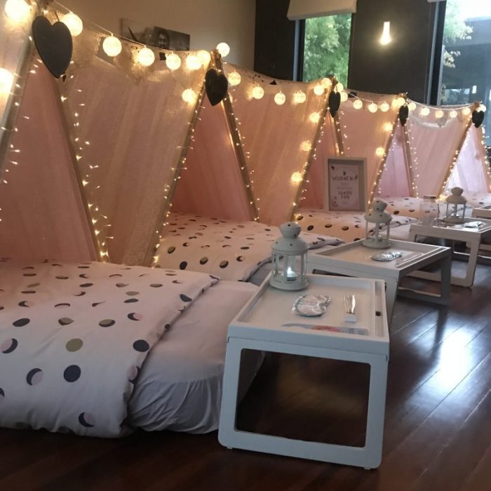 Sleepover party decoration ideas