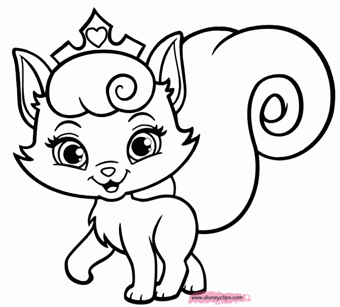 Kitten coloring pages printable