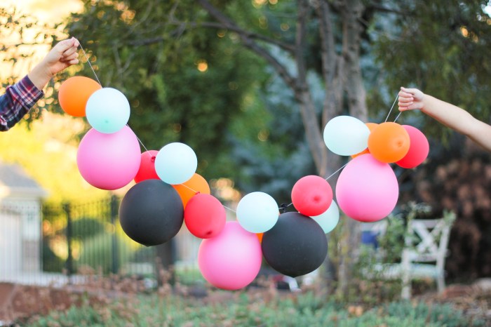 Birthday balloon decoration ideas