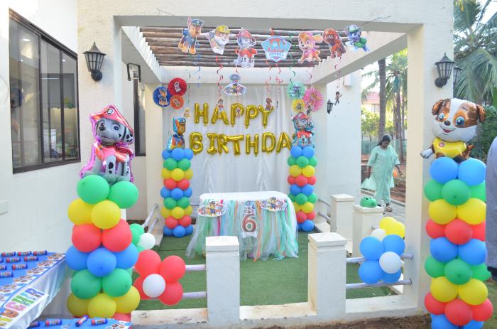 Birthday event decoration near me