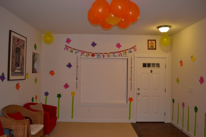 Room decoration ideas for birthday