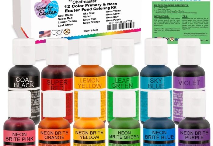 Gel food coloring ingredients