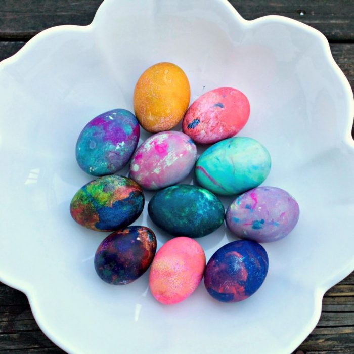 Easter egg food coloring