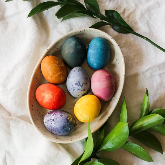 Food coloring for easter eggs