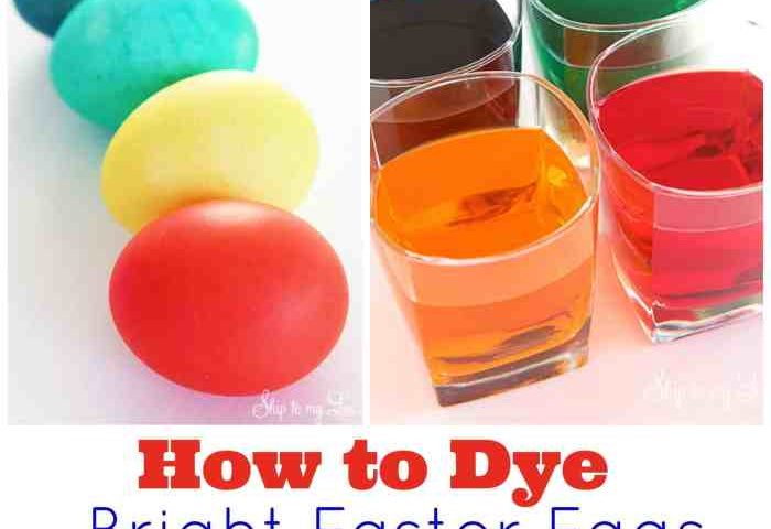 How to dye eggs food coloring