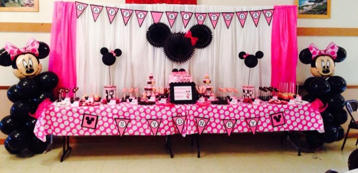 Minnie party decoration ideas