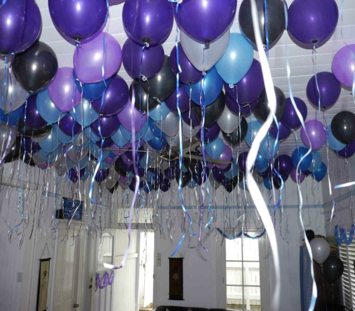 Balloon decoration in birthday parties