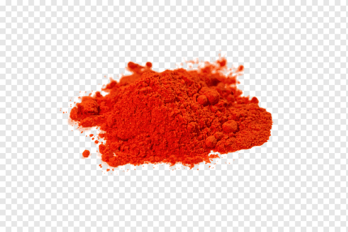 Red food coloring powder