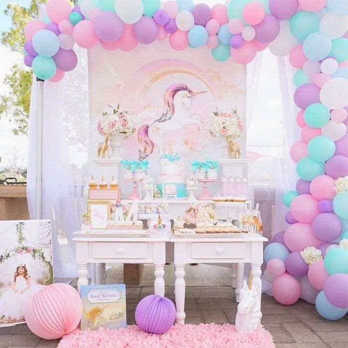 Unicorn birthday decoration ideas