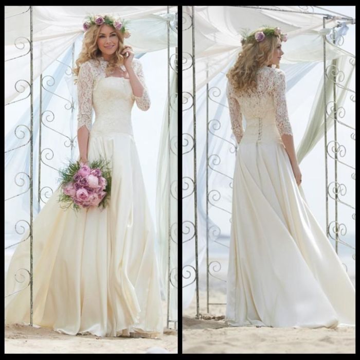 Long beach wedding dress