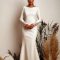 Long Sleeve Trumpet Wedding Dresses