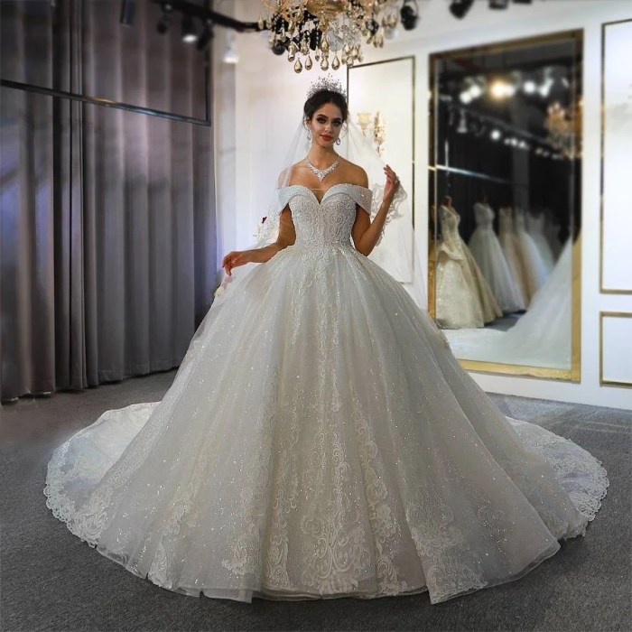 Princess wedding dresses with bling