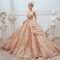 Rose Gold Wedding Dress for Bride