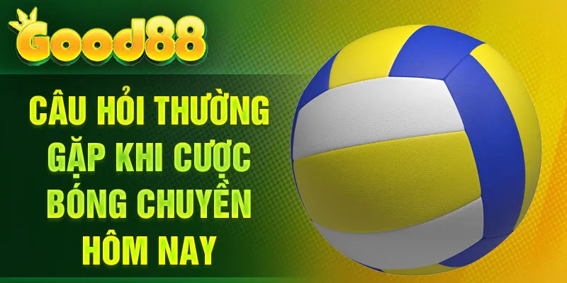 Câu hỏi thường gặp khi cược bóng chuyền hôm nay